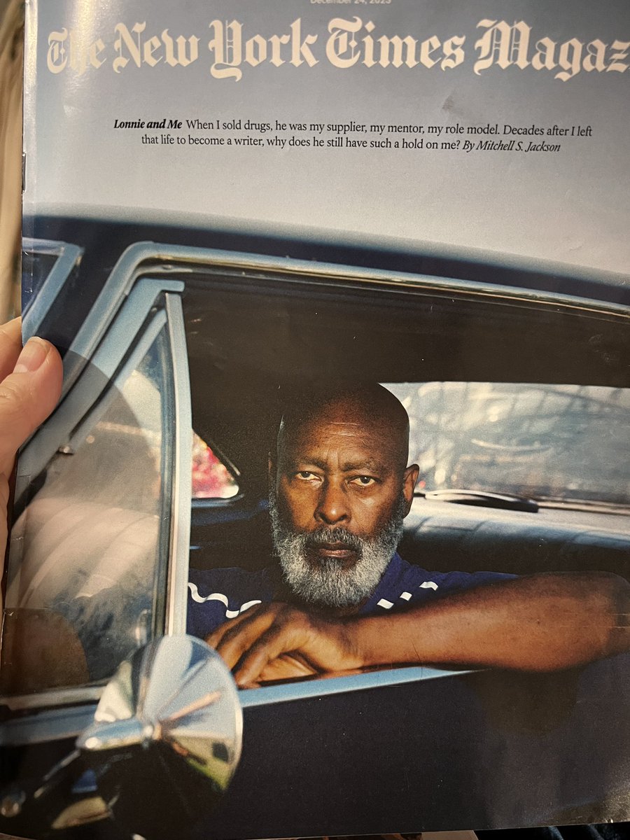 I love #mitchellsjackson 

Jackson wonders if he could still hustle,if he could survive prison again.
@NYTmag 

“Foolish as those thoughts are, they’re a vital part of my umbilical to home, a tethering synonymous with affirming again and again that I am the man I think I am.”