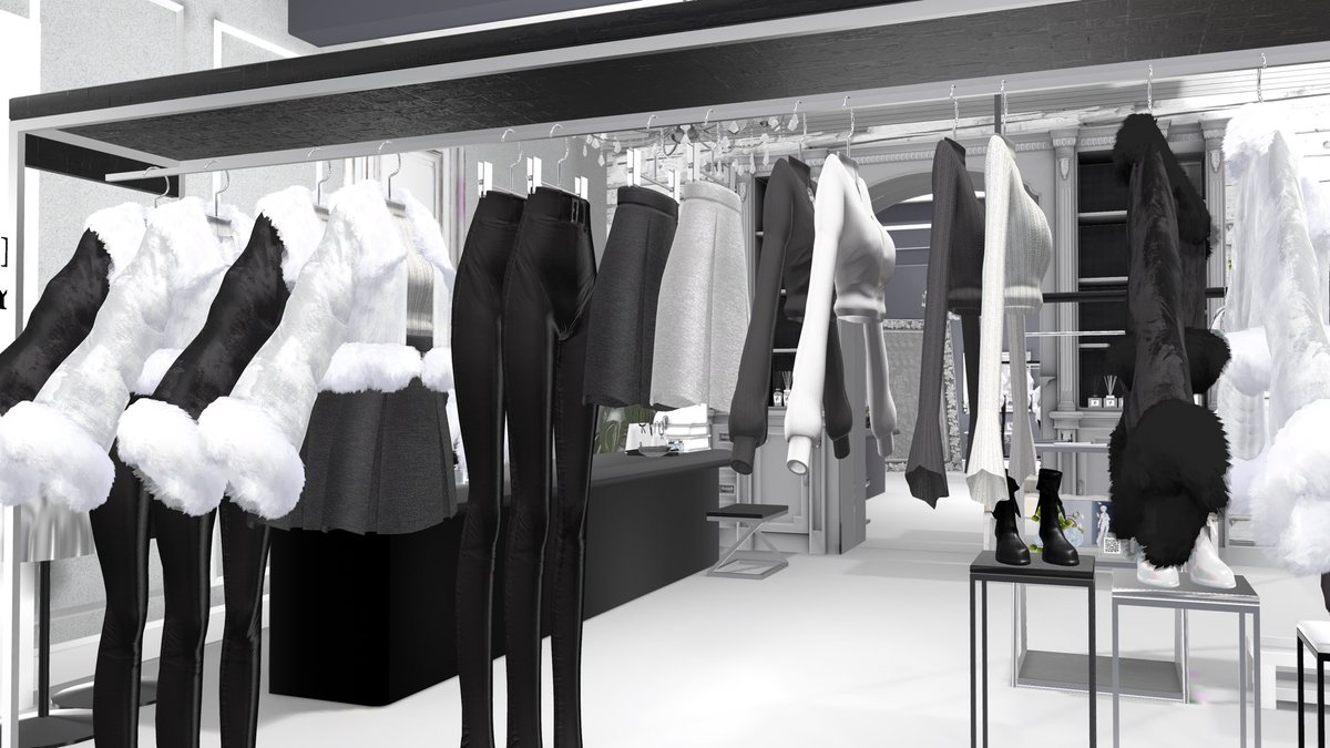 mofuVR's tweet photo. /PRINCIPALITY - 145.33MB 
新作入荷、アップデートしました！

SHOP💭 @PRINCIPALITY_VR 
ARTIST💭 @KeyLew_VRC 
WORLD💭 @mofuVR

来年発売予定のお洋服を先行展示しています！
ぜひ一度お手に取ってご確認ください🖋
https://t.co/eN3LWm2x4Y

 #VRChat_world紹介 #VRChatワ��ルド紹介 https://t.co/Pq42U0wEVI