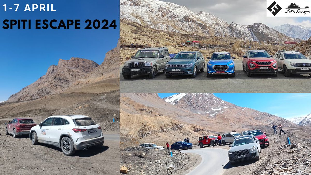 BunnyPunia's tweet photo. 3rd edition of #SpitiEscape is from 1-7 April 2024.
Interested in 7 days of adventure & scenic motoring? Get in touch via DM!
#LetsEscape #Spiti #Kinnaur https://t.co/PGJBGplupb