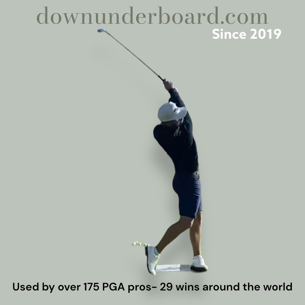 “The feet govern the pivot”- Sam Snead
The DownUnderBoard uses Snead’s principles and trains every golfer to know what it really feels like to use the ground. More Speed- More Balance- More Rotation- More Control- Less Injuries. As they say In Australia- “ Go get ya one mate”