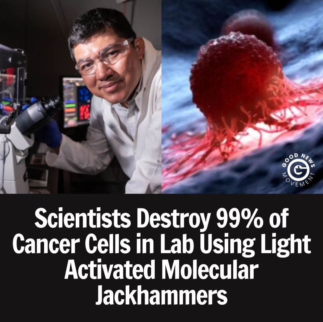A team of scientists from Rice University, Texas A&amp;M University, and the University of Texas discovered a new way to destroy cancer cells by stimulating aminocyanine molecules with near-infrared light, causing synchronized vibrations that break cell membranes.

According to the