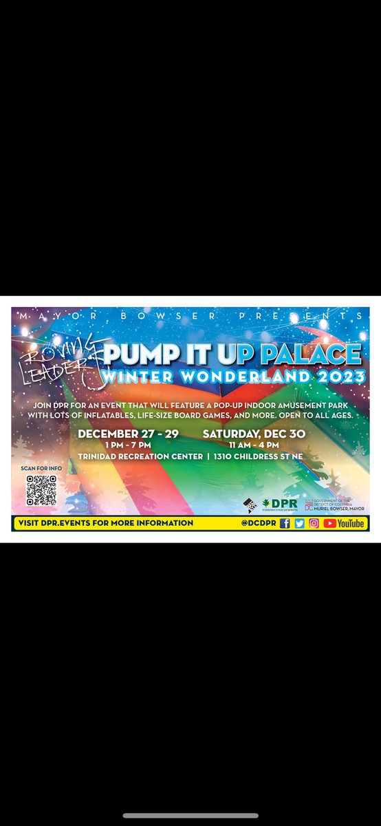 Pull up and let’s Jump into some fun 🤩 🤩🤩  #RecForAll #Wherefunhappenssafely  <a href="/DCDPR/">DC Parks & Recreation #WhereFunHappens</a>