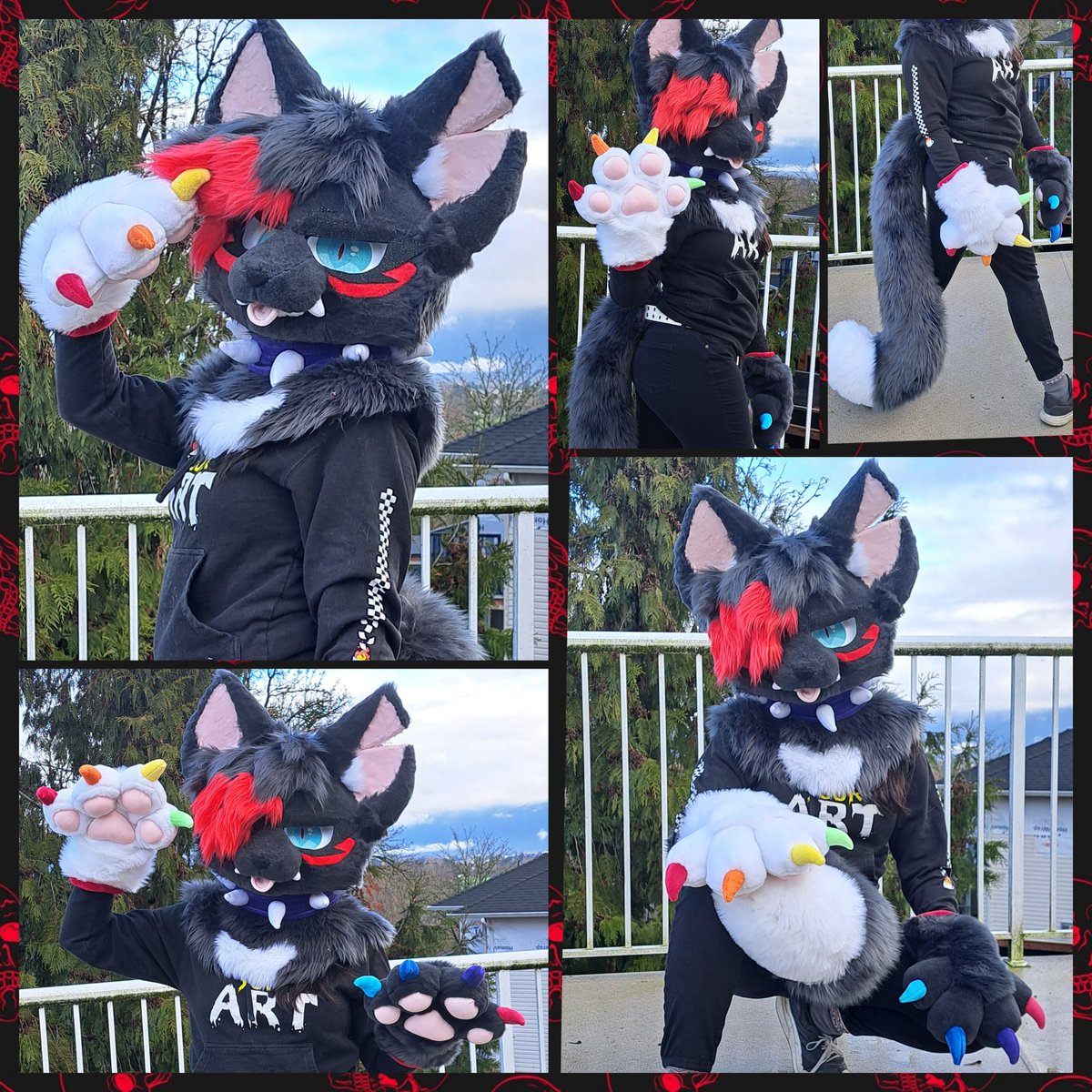 Your favorite emo cat is here and heading to ANW! Meet Scourge of Bloodclan, my newest premade!