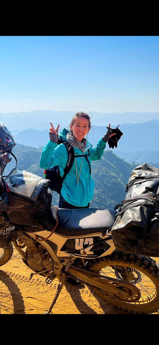 OutisMetisSays's tweet photo. An epic #offroad adventure on a bike through the mountains of Laos that I won’t forget. But also I’m so excited to go back and be squeaky clean and dirt/dust free again! https://t.co/PpQU5or6eo