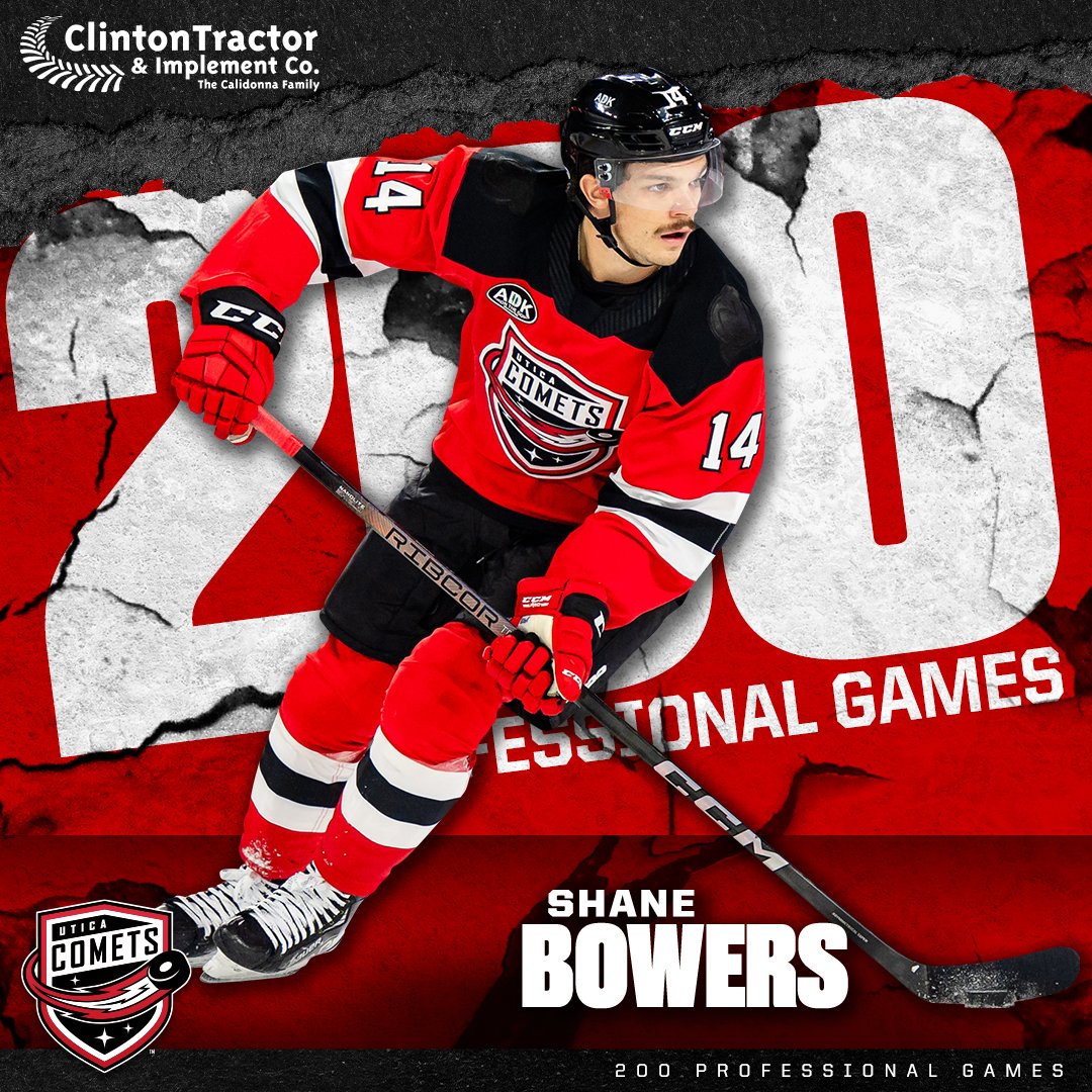 Tonight Shane Bowers played in his 200th pro game!