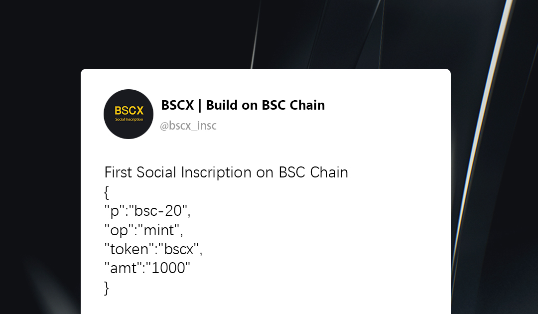 Commencement of the countdown for the launch of the inaugural Twitter Social Token on the Binance Smart Chain (BNB) is underway.

#BNB #bnbs #sols #rats #sats #BRC20