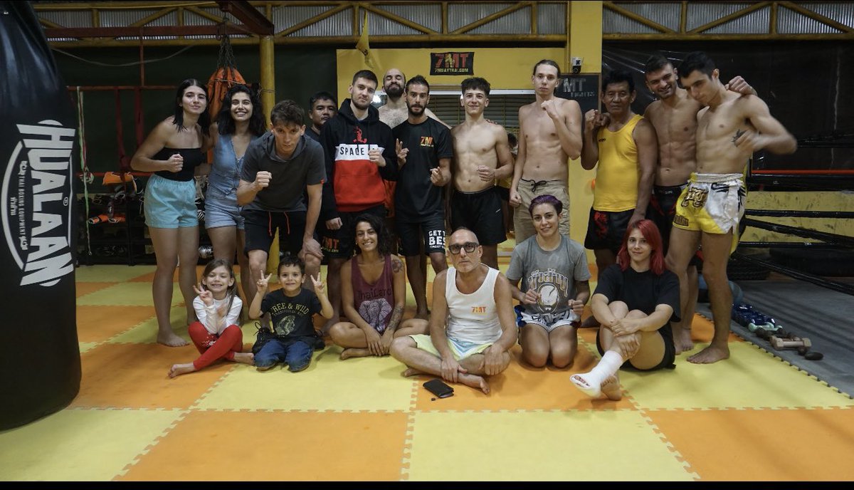 FaridoonDida's tweet photo. Thanks to @7muaythaigym and all the team to made me fighter 
You are doing a great job well done, I felt home last week with you all. 
See you next time 
Ciao https://t.co/e18Simcqz0