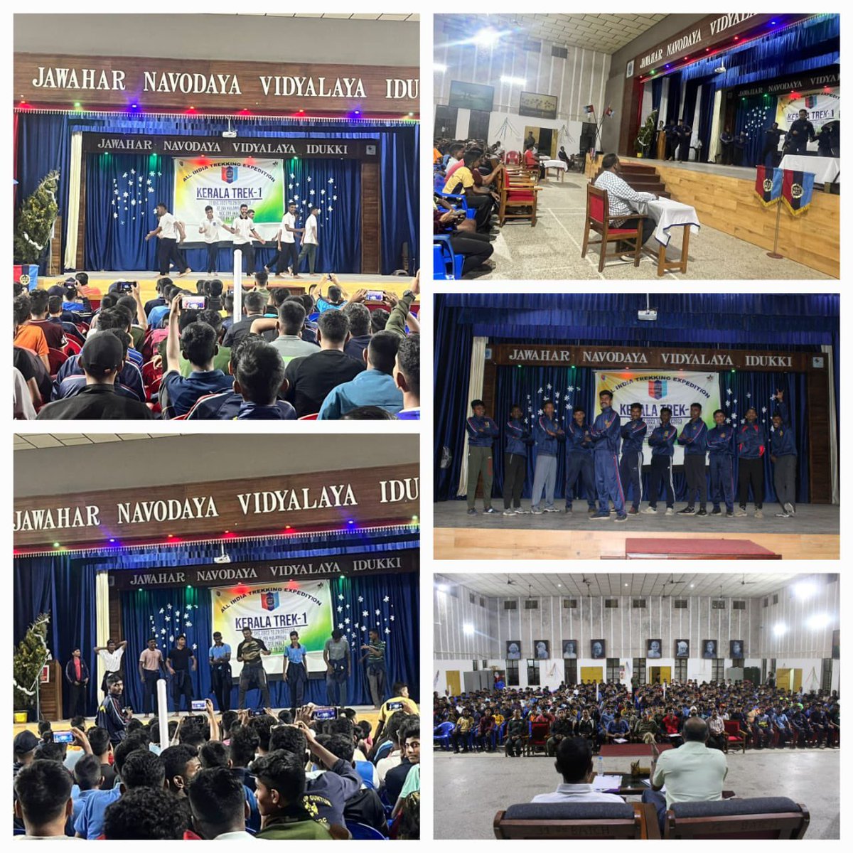 NCC_KER_LAK_DTE's tweet photo. @HQ_DG_NCC @DefencePROTvm Glimpses of Kerala Trek I which culminated yesterday. Cadets had a wonderful experience in God’s own country. Besides getting a lifetime memories, they were able to develop a bond with other Cadets. Culmination event was the showcase of cultural programme by participating Dtes https://t.co/s9uDGfJLaP