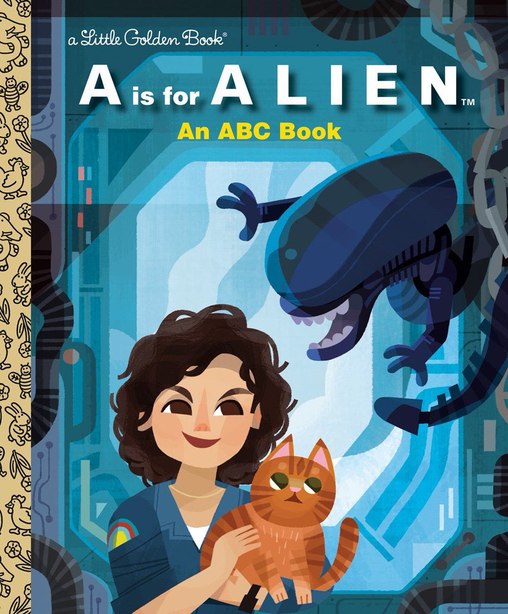 An ‘ALIEN’ kids book is being released by Disney next year.

The book will be a light-hearted reimagining of the film that follows Ripley &amp; the Nostromo crew as they introduce the alphabet from A to Z.