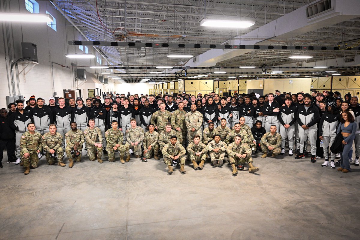 grateful for our afternoon at Fort Bliss 🇺🇸