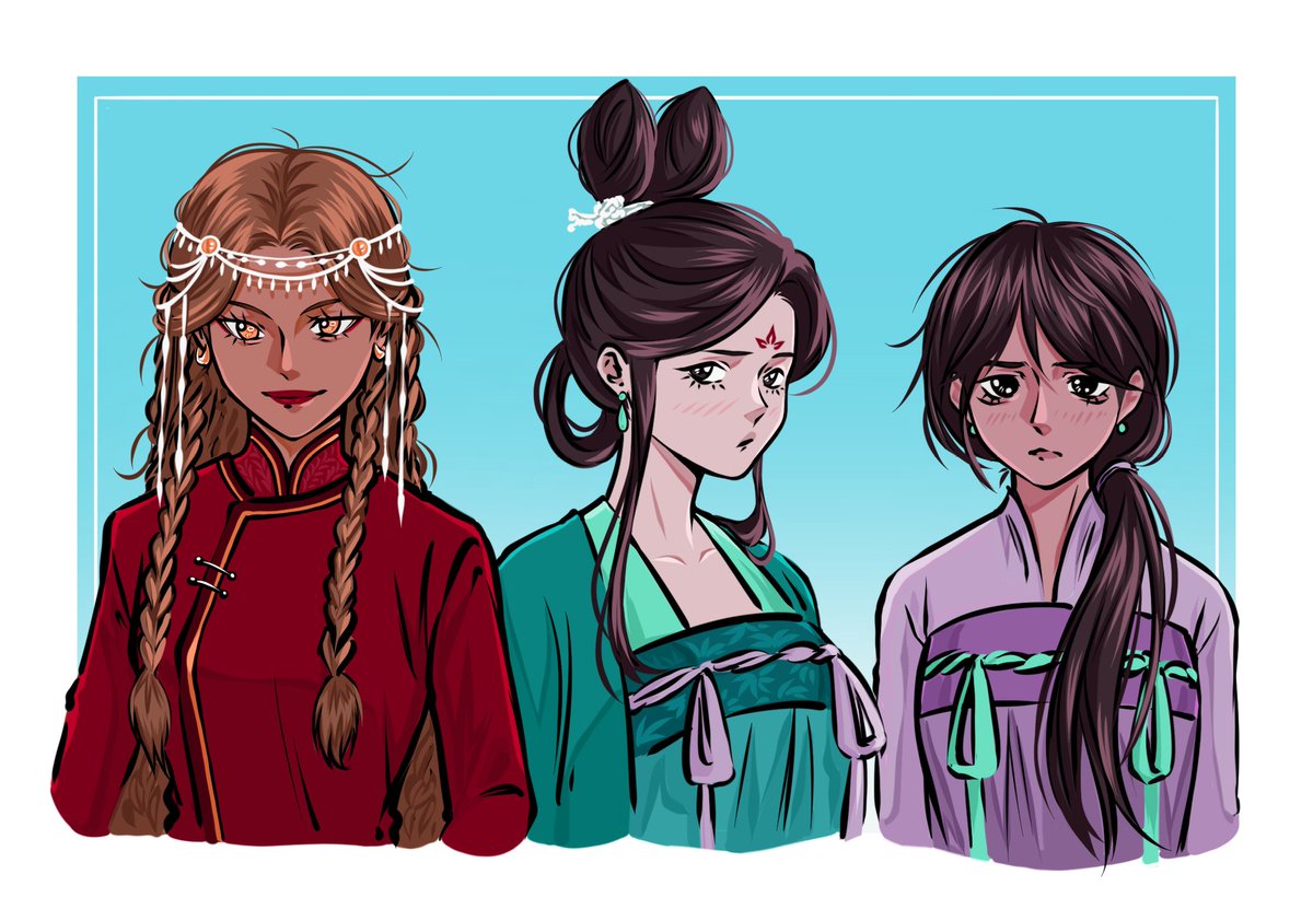 vanylladoe's tweet photo. jiya, shunu and xiao-die <3 #jwqs https://t.co/zoKArHsKki