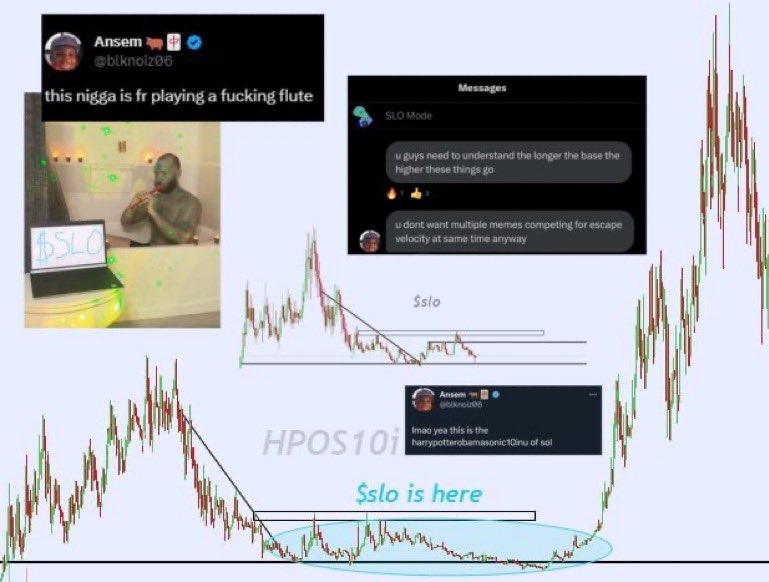 spil8x's tweet photo. @DNS_ERR Bidding on the slo coin
$SLO the next harryporterobmama 
Of the solana block chain bull run
Think this one has got potential 
Just listen to the flute 🪈 https://t.co/R93oDqSUMZ