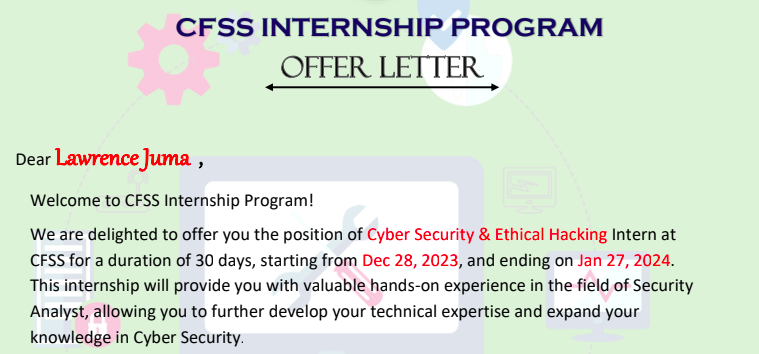 jumalaw98's tweet photo. No closing, the laptop is on holiday in December, another good news, and we officially start a new journey and challenge  #CFSSInternship @CFSSOfficial https://t.co/1l6ZMaJ7Jz