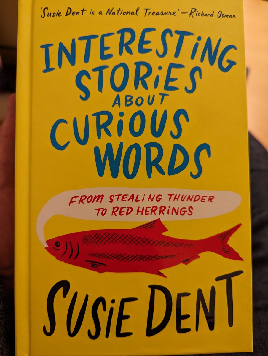 Tales_Ales's tweet photo. Secret Santa has played a blinder this year, with this book from @susie_dent. Already flicking through it; it has got me thinking about the seeds of some ideas that might percolate into poems. https://t.co/9DQ4pRUm86