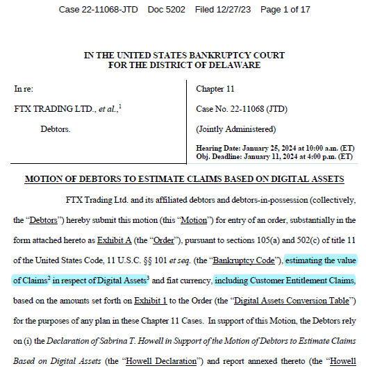 FTX 2.0 Customer Coalition tweet media