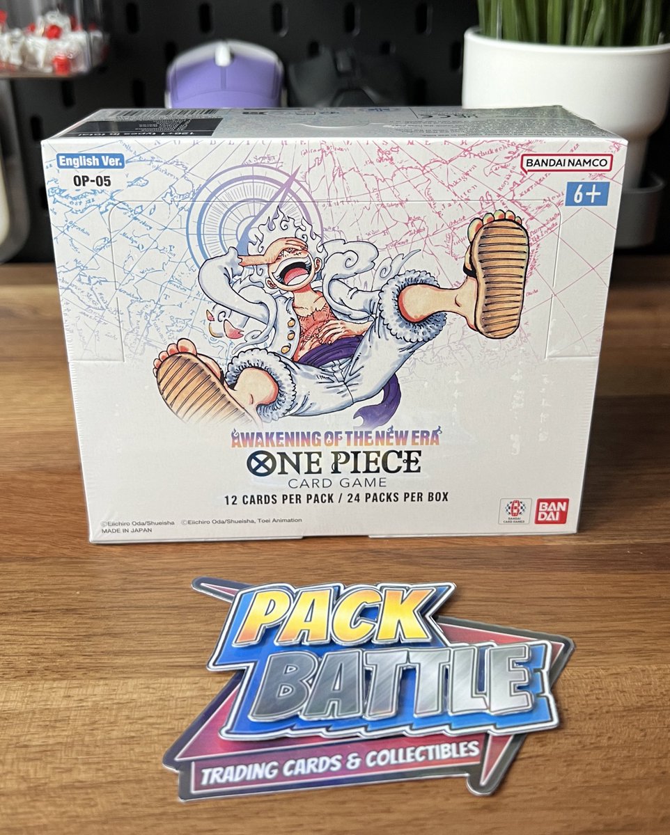 packbattleshop's tweet image. Going to bless someone in the One Piece community to start the year right!🏴‍☠️🏴‍☠️

Sealed Awakening of the new Era OP-05 booster box!

Must:
☑️Follow @packbattleshop 
☑️RT
☑️tag a friend and let me know your fav one piece character in the comments 

Winner picked on 1/1/24