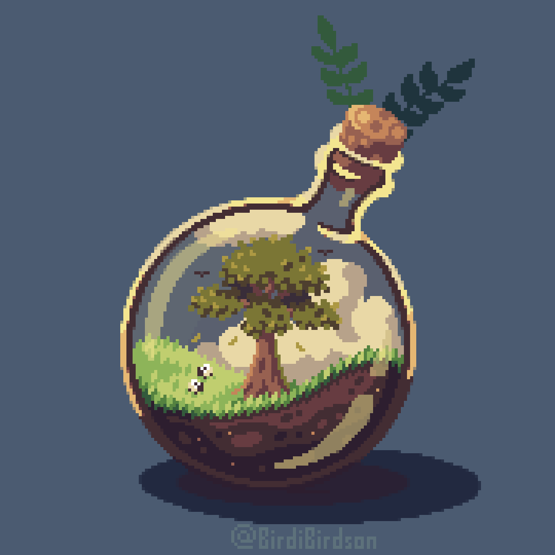 BirdiBirdson's tweet photo. Potion repost 🌳
#PixelArt #ドット絵 https://t.co/bJY1huCKL8