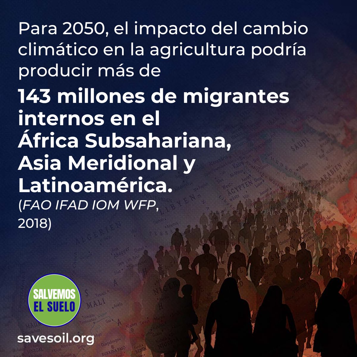 cpm_espanol's tweet photo. Cuando las tierras se vuelven estériles, las comunidades son desarraigadas, lo que lleva a migraciones masivas y conflictos. Nuestro objetivo es proteger el suelo, aumentar su materia orgánica y ayudar a las comunidades a prosperar allí donde se encuentran.
#SoilforClimateAction https://t.co/XU7xVhHY31