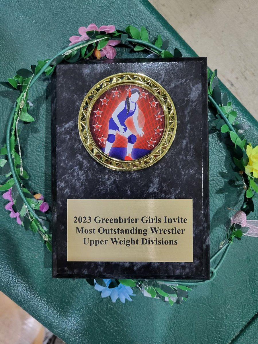 lovettathletics's tweet photo. Elle Kaufmann ‘26 is on a mission!! 

Kaufmann just finished 1st in the Greenbrier Invitational defeating another defending state champion from last year. She also earned the most outstanding wrestler award!! Keep it goin Elle!!

 #GOLIONS | #LovettWrestling https://t.co/oSJHJstQij