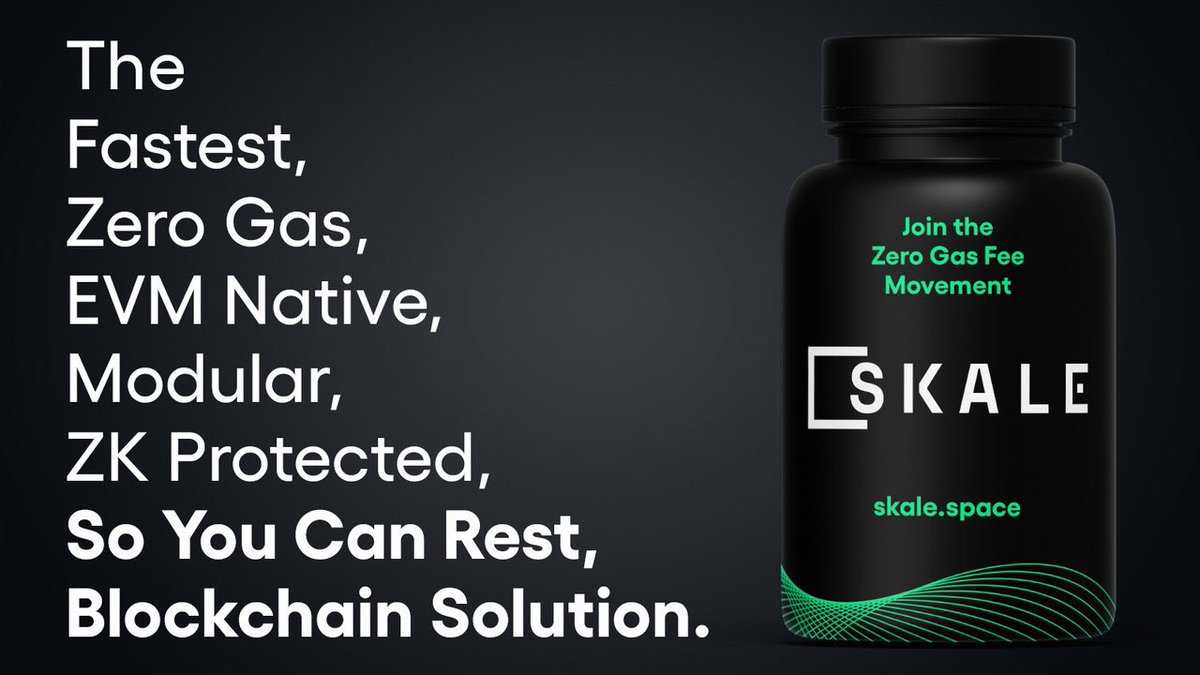 iambeejahh's tweet photo. Choose the green pill for blockchain congestion relief with SKALE! 🌿
Like a potent decongestant, SKALE's limitless scaling clears the traffic jams on EVM networks. Breathe easy with SKALE – your ultimate solution to blockchain congestion! #SKALE #ScalingSolution @SkaleNetwork https://t.co/T2RpxOKW4b
