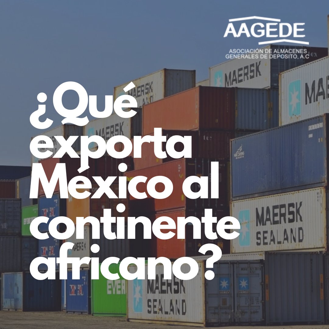 AAGEDEAC's tweet photo. ¿Sabías que México exporta a muchos países del mundo, incluyendo una gran variedad de países africanos como Nigeria,Congo, Guinea Ecuatorial, Camerún, Etiopía, Costa de Marfil, Uganda, Egipto,entre otros?🇲🇽🇳🇬🇪🇬
#ImportacionMexico #comercioexterioryaduanas #almacenesdedeposito https://t.co/hZ3nPwdqQ3