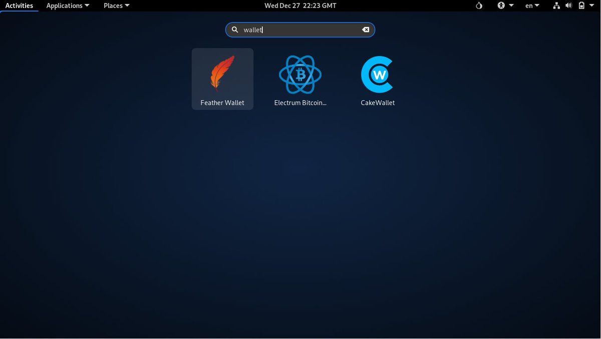 DesobedienteTec's tweet photo. After receiving many requests, we now have @FeatherWallet and @cakewallet in #DTails !
Use #Bitcoin and #Monero easily from your favorite OS and wallet.
https://t.co/gRaDpfnHHK
1/3 https://t.co/AmozfURjTt
