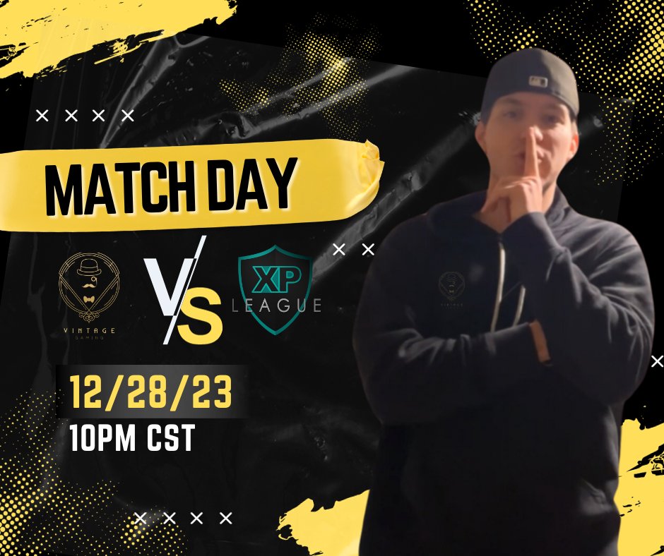 _VINTG's tweet photo. MATCHDAY 🚨 vs NoPassion in Winners Round 2 of @XP_Leagues 

10 PM CST

(Stream TBD)

Wish the boys luck tonight!
@ReziDaDemon 
@TBajwa_ 
@Jett4pres 
@HazierUS https://t.co/ReLuUNZbqG