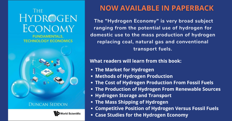 worldscientific's tweet photo. There are many alternatives to consider for each stage of making, storing and transporting hydrogen. The book assists proponents, and financiers of hydrogen projects to identify optimum alternatives, hurdles and approaches to overcome them.