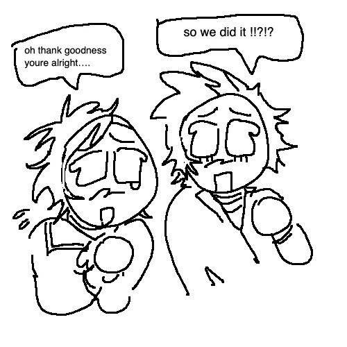 thinking about a nuclear pq-esque AU where through some sort of shenanigans the IS kids &amp; EP cast meet somehow somewhere.....
#persona2 
