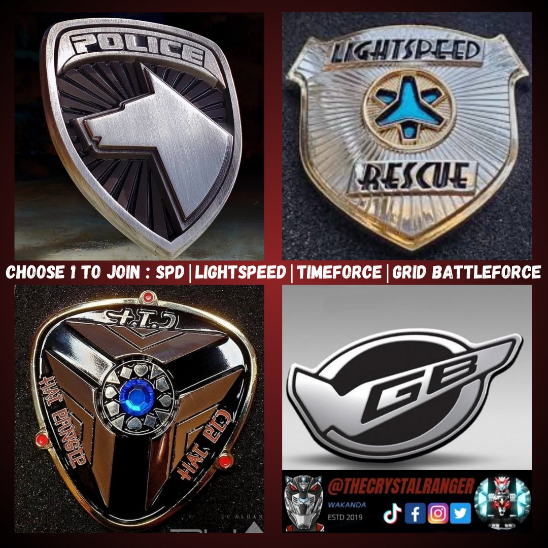 _Crystal_Ranger's tweet photo. Which organisation would you join? 🚓🚨🕰🧬
https://t.co/ohsOBMEHlt 
#LightspeedRescue #SpacePatrolDelta #BeastMorphers #GridBattleforce #Timeforce #PowerRangerSPD #PowerRangersLightSpeedRescue #PowerRangersTimeforce #PowerRangersBeastMorphers https://t.co/Px6VG6ODCW