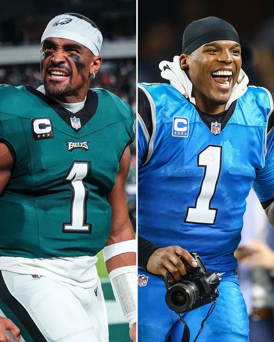 Cam Newton on Jalen Hurts breaking his Rushing TD record: "When I see Jalen Hurts doing what he's supposed to do, what am I gonna say? 'Oh he has a lot of help?' Hell nah. Man break all them motherf***ers. That's what they're there for.. Man I hope that s**t does happen. Shatter