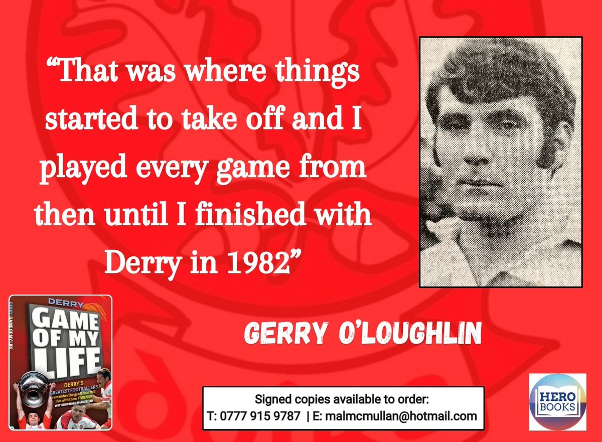 There is much talk about the McKenna Cup and it's importance. For @RossaGaelsDerry's Gerry O'Loughlin it was the gateway to a stellar Derry career #GAA #DerryGOML