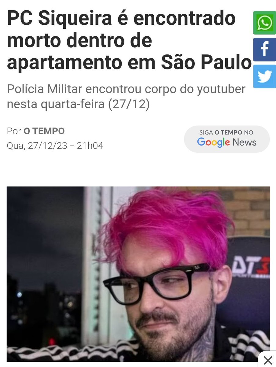 Thiag0Almeida's tweet image. Comemoram um POSSÍVEL suicídio do PC Siqueira e depois pedem empatia, Setembro Amarelo, mete pau na Choquei...

Não gosta do maluco? Beleza!

O cara errou na vida? Várias vezes!

Vira santo qd morre? Jamais!

Mas quem festeja esse tipo de coisa é um belo filho da puta.