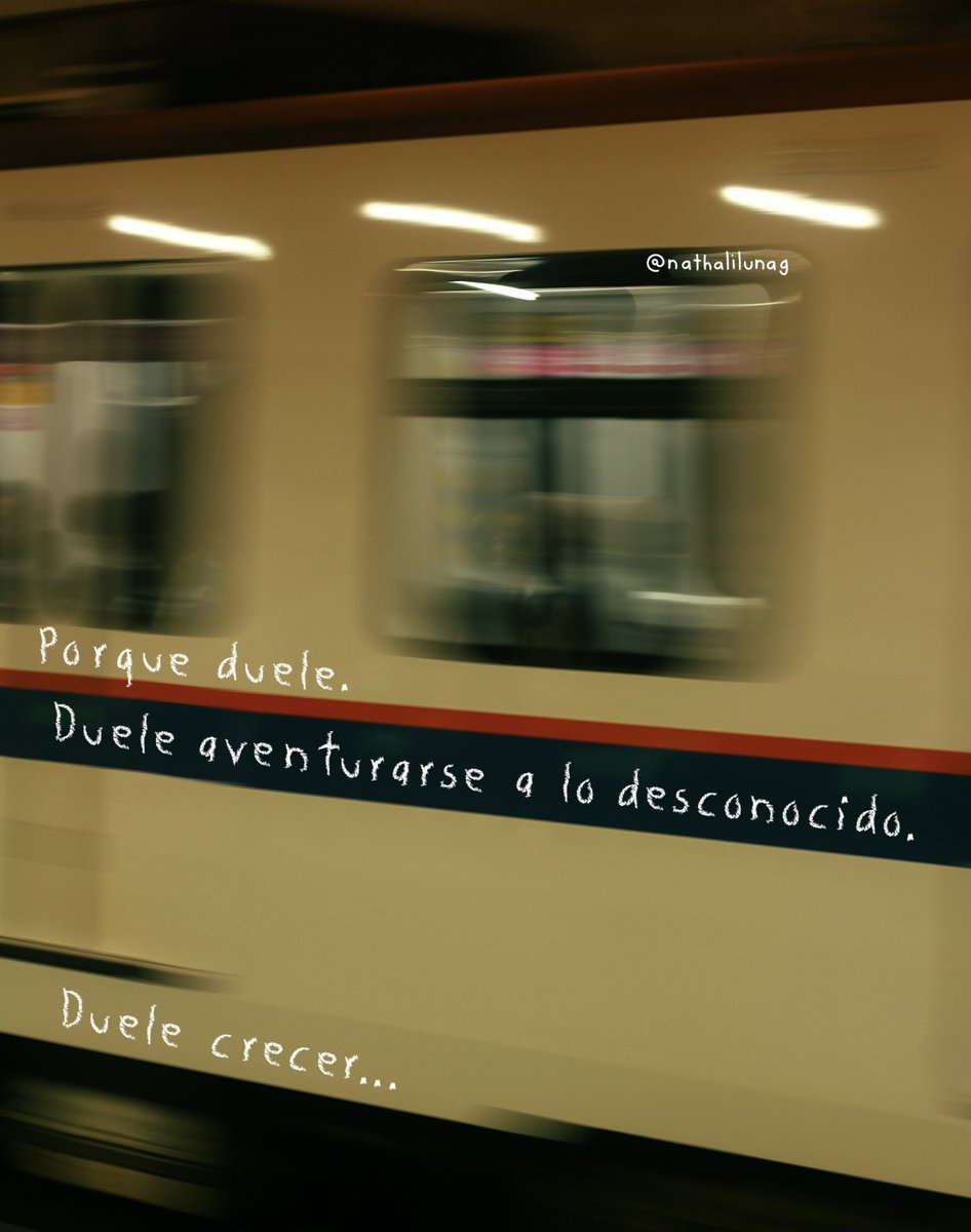 nathalilunag's tweet photo. El dolor de crecer es mejor que el dolor de quedarte para siempre en el mismo lugar. https://t.co/s3wbYjiVgV
