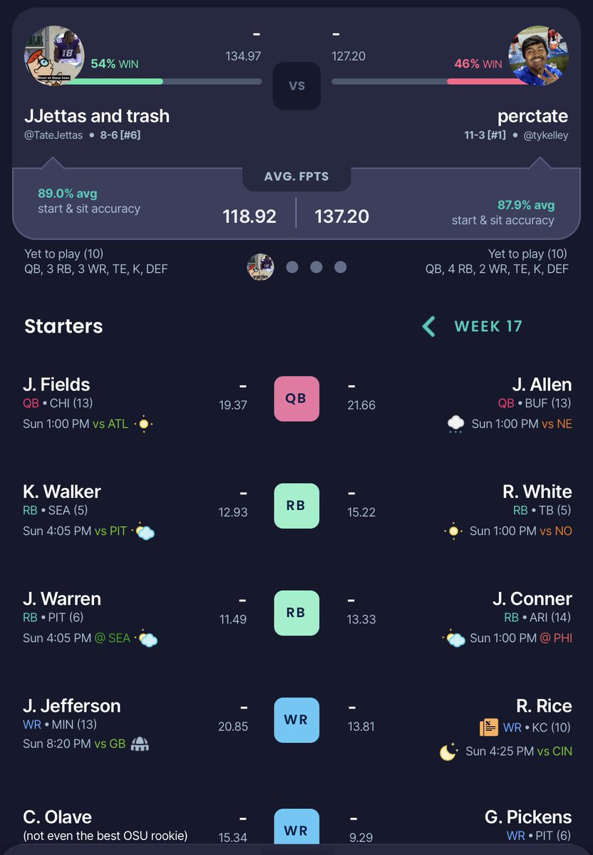 TateJettas's tweet photo. went from 1-4 to the championship. #WatchTheFinish https://t.co/NumnurgxSZ
