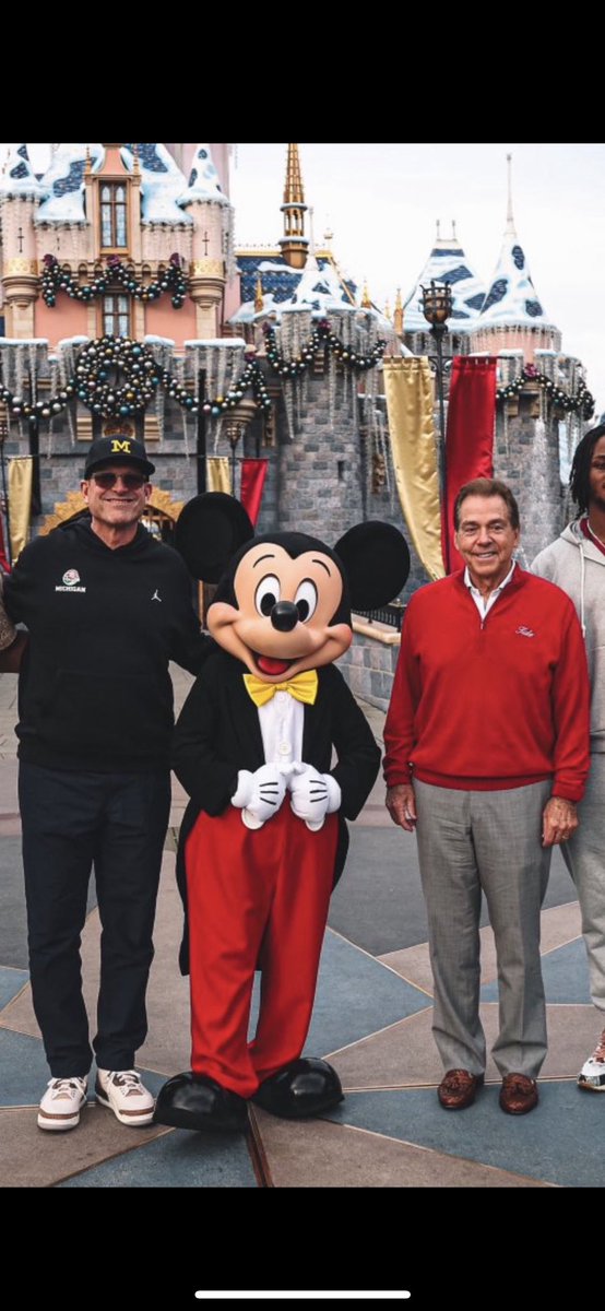 Pictured: Jim Harbaugh, Ryan Day, and Nick Saban