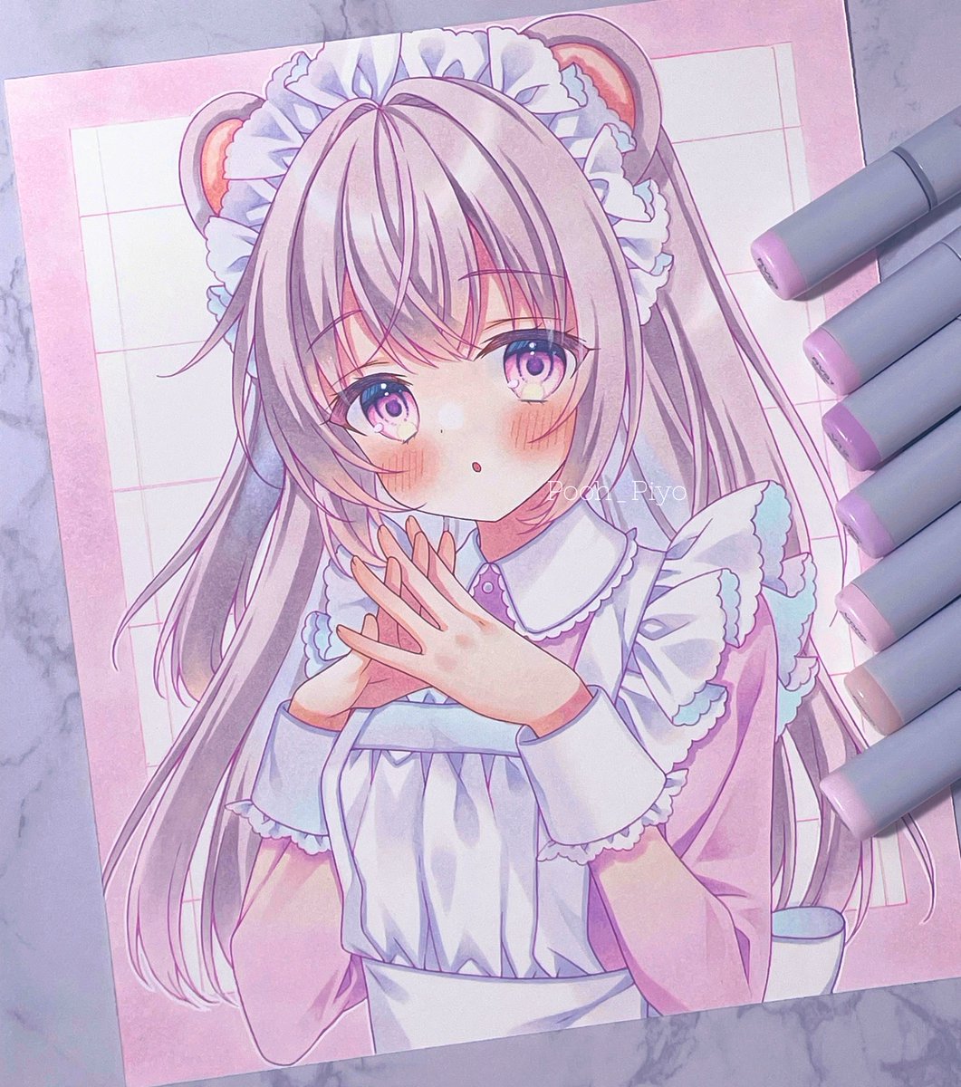 「冬コミに持っていく原画 #C103」|ぷぅ✧ 5/2〜4 原宿個展✧コミティア【H10b】✧コミ1【D09b】のイラスト