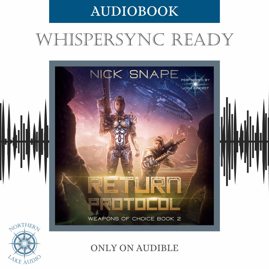 gillek2's tweet photo. 🎧🎧 #WhispersyncBlitz 🎧🎧
Return Protocol by @snapenick
Narrated by @joshinnerst
Produced & Published by @nl_audio
Amazon US: https://t.co/IJk7EeAndd
Ebook: $2.99 (or free in KU!!!), Add Whispersync for $7.47!
#ReturnProtocolAudioTour #NorthernLakeAudio #NLA @TheFlockonTour https://t.co/HnMqSDBi3Y