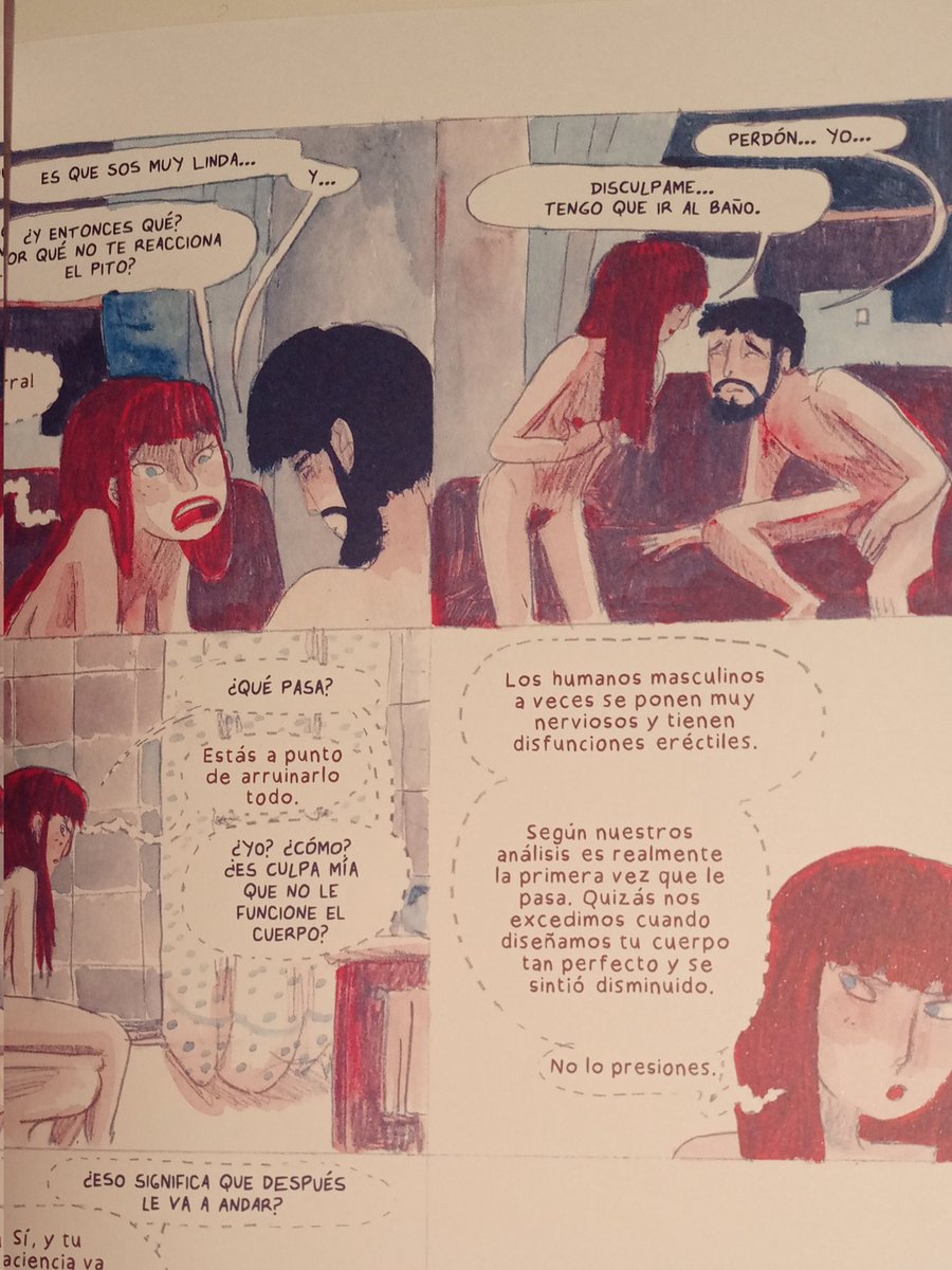 rosh263's tweet photo. Título: Intensa 
Autor: Sole Otero
Salir con alguien había sido más difícil que ayudar a formar una civilización propia.
Dibujo: 8/10
Historia: 6/10
Calificación:  recomendada para el hipster promedio. https://t.co/fbVi98snXy