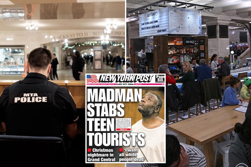 nypost's tweet photo. Deranged attacker accused of stabbing teen tourists at Grand Central had been cut loose by NYC judge over prosecutors’ pleas https://t.co/OlL2M3rOhS https://t.co/J2XISKdmam