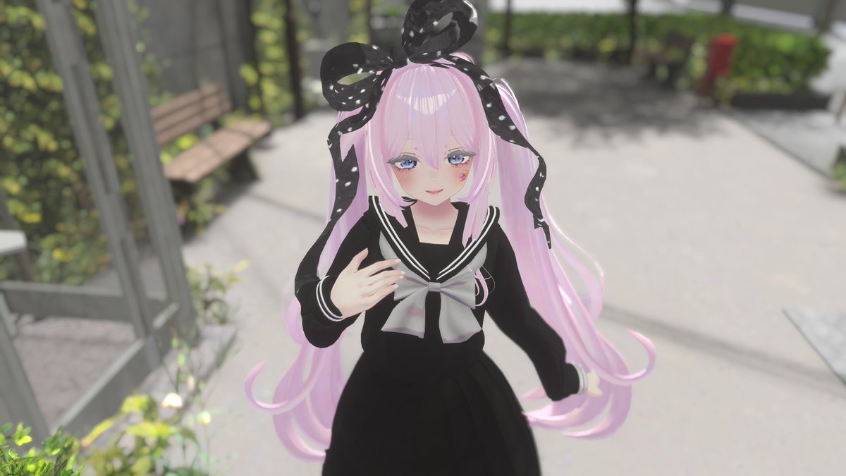 Liluf2023's tweet photo. 懸案だったUnity問題を調べました💦
結果的にはSDKが安定し、各種ツールの対応が終わるまではUnity2019のままでいきます　ついでにMAの非対応改変のやり方も確立しました👍これ通常の５倍面倒ですよね？💢
写真は改変失敗してた、ぞうさん屋さんのセーラー服　やっと着せれたぁ😭

#Unity2022 #VRChat https://t.co/bfpKSQ4eTI