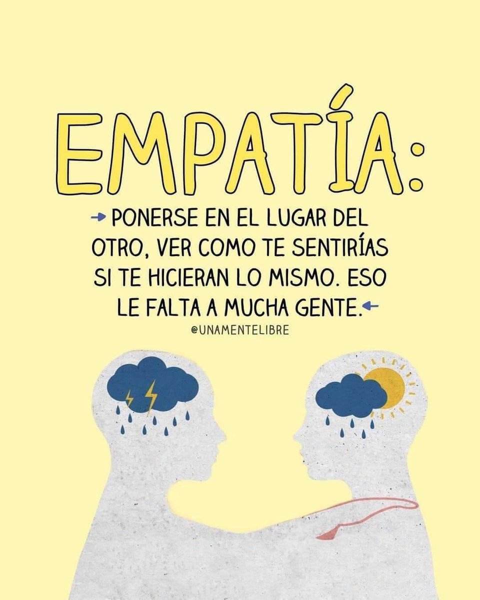 JorgeLuisRR1963's tweet photo. EMPATÍA: https://t.co/H45eCxIn2A