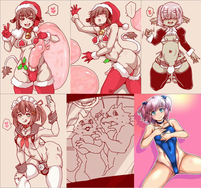 #今月描いた絵を晒そう 
12月はけっこう描いたようです
(この他にアナログ絵も数枚) 