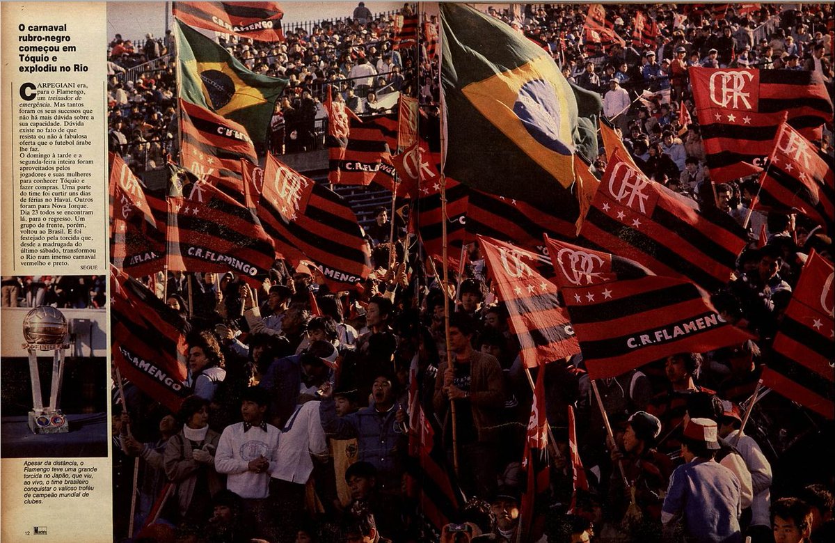 flahistoria's tweet photo. 27/12/1981 #flahistoria 🌏🏆🔴⚫
[🗞 Revista Manchete | no. 1549]

🖼️ #Flamengo | A conquista do mundial

[2ª parte]

#FlaMundial1981 #FLAxLIV https://t.co/2fmwtDh9j7