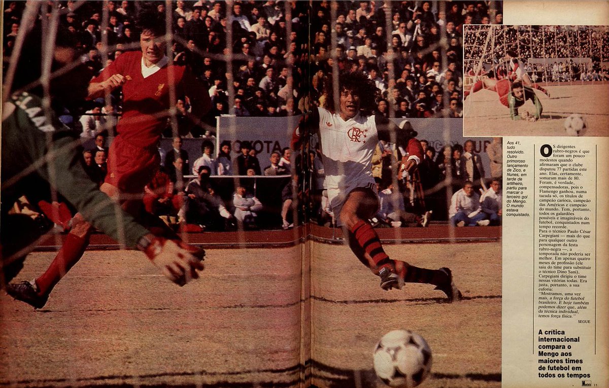 flahistoria's tweet photo. 27/12/1981 #flahistoria 🌏🏆🔴⚫
[🗞 Revista Manchete | no. 1549]

🖼️ #Flamengo | A conquista do mundial

[2ª parte]

#FlaMundial1981 #FLAxLIV https://t.co/2fmwtDh9j7