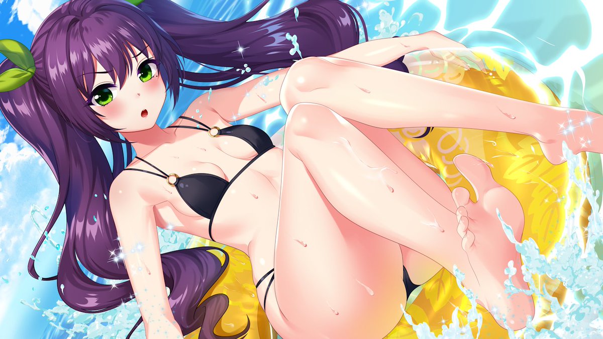 We've teased this CG for a while, but here's the full version!

<a href="/riiyaamaru/">Thai Chau ❄Commission open❄</a> is working hard on more Syntactic Sugar art - our cute office-based #visualnovel! 💖