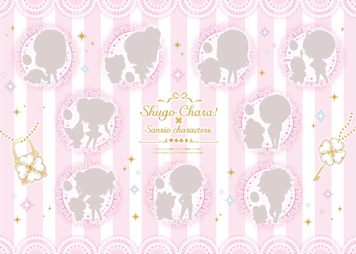 shoujocrave's tweet photo. Shugo Chara x Sanrio new collaboration coming soon... https://t.co/a8JUYRlCLP