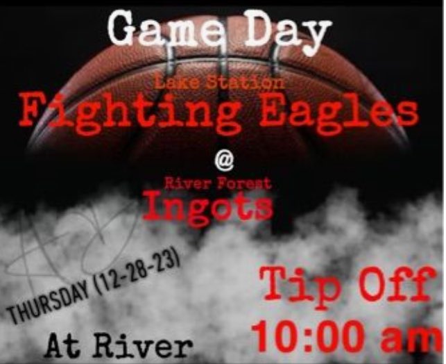 Get out and support the Men’s Basketball team as they travel to River Forest to play the Ingots in the first round of their holiday tournament at 10 am Thursday morning. #EaglePride #EarnIt
