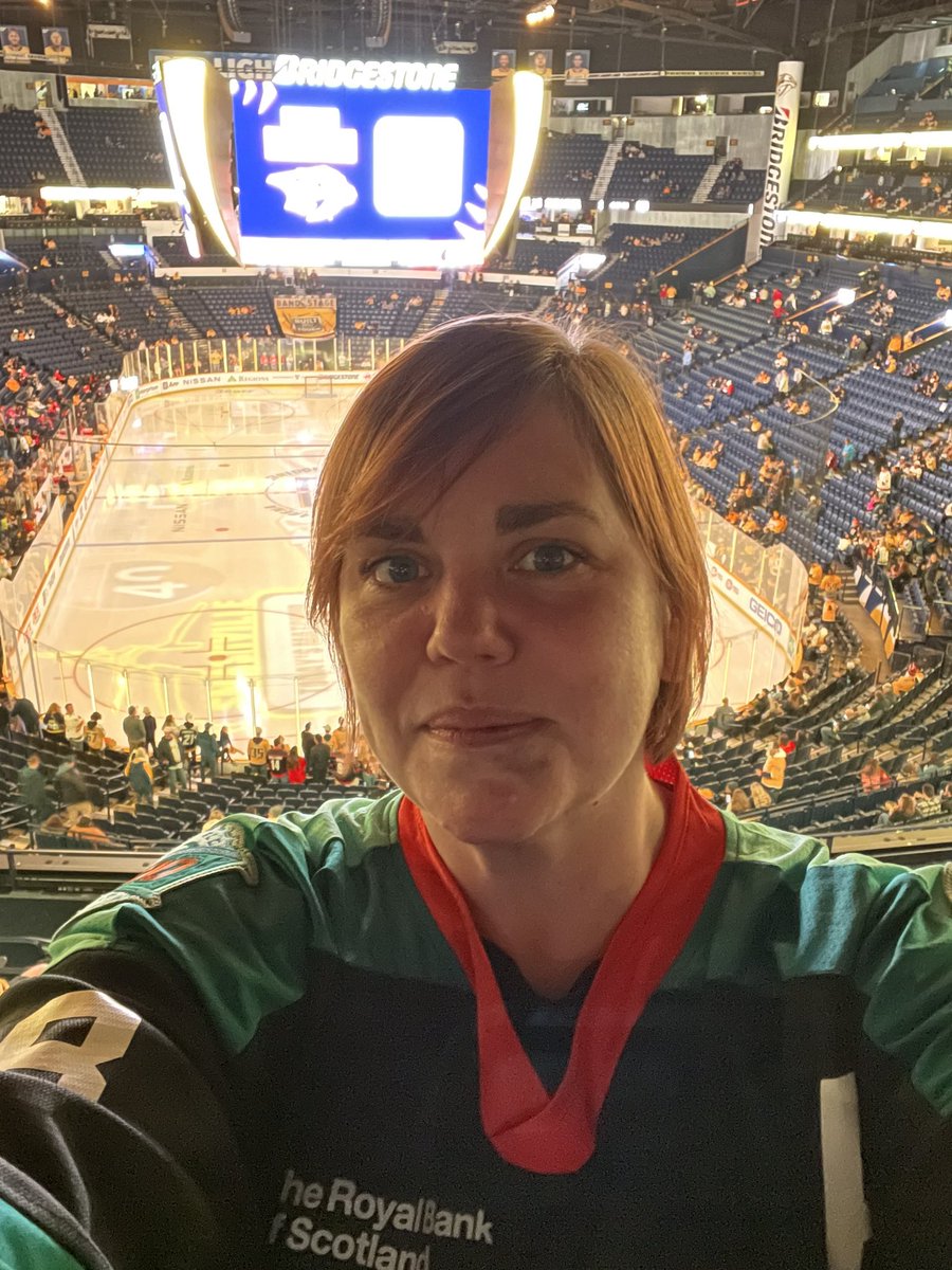 LJJ_johnson80's tweet photo. @steelershockey on tour @PredsNHL #sheffieldsteelers #nashville https://t.co/6gseJV3cJ2