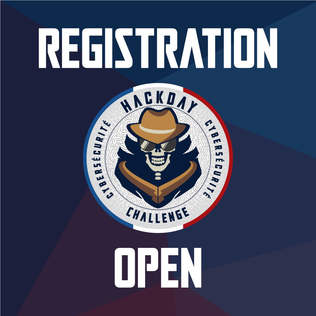 hackdayfr's tweet photo. Les inscriptions pour le HackDay 2024 sont officiellement ouvertes ! 📝
Inscrivez vous dès maintenant sur https://t.co/FIOEDT46S9 ! 👈

Registrations for HackDay 2024 are now open! 📝
Register now at https://t.co/FIOEDT46S9 ! 👈

#HackDay2024 https://t.co/P9lKXtZFfJ